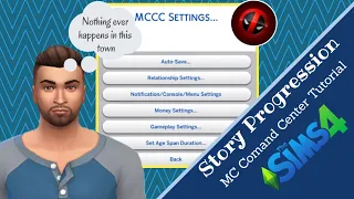 Story Progression in The Sims 4 || MC Command Center Tutorial