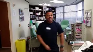 Chemo dancing to happy