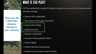 How to manage your inventory withOUT the ESO Plus subscription