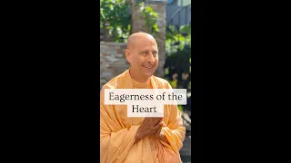 Eagerness of the heart by His Holiness Radhanath Swami🙏