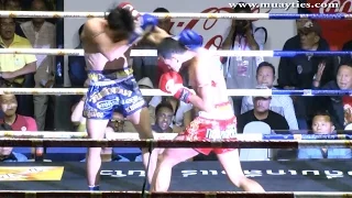 Muay Thai Fight -Seksan vs Songkom, Rajadamnern Stadium Bangkok - 24th Dec. 2014