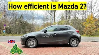 Mazda 2 G75 - real-life consumption test done by a professional ecodriver