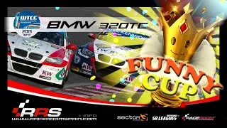 RaceRoom Spain 🏆 FUNNY CUP BMW TC 🏁 Race 2 Mantorp Park Long (2020)