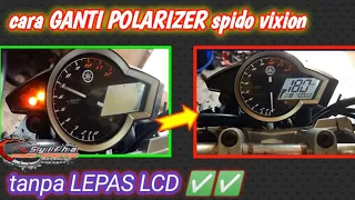 no skip !! cara perbaiki speedometer vixion buram atau sunburn dengan mudah tanpa lepas LCD.