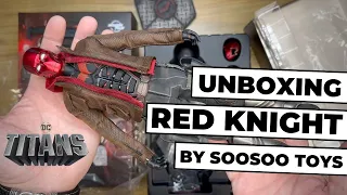 Unboxing 'The Red Knight' by SooSoo Toys: Red Hood 1/6 Scale Figure from Titans Revealed!