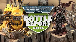 BANTER BATREP - World Eaters vs Orks - Warhammer 40k Battle Report Ep 5