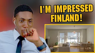 Minimalist Finnish Apartment Tour | Our Cozy Home in Finland || FOREIGN REACTS