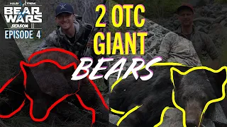 Backcountry Black Bear Hunt 2 Bears Down! | Muley Freak