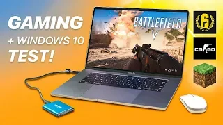 MacBook Pro 16" Gaming Test (Base Model) | Battlefield V