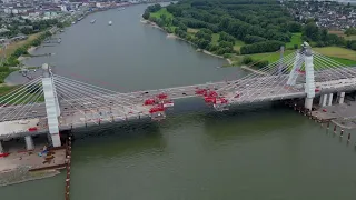 Leverkusener Brücken-Großbaustelle A1