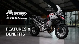 2024 Triumph Tiger 1200 GT Explorer | Features and Benefits