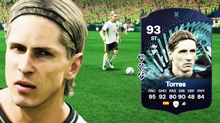 93 HOMEGROWN TOTS EVOLUTION FERNANDO TORRES PLAYER REVIEW | EA FC 24 ULTIMATE TEAM