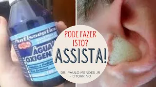 ÁGUA OXIGENADA: Pode usar no ouvido, nariz e na garganta? Dr. Paulo Mendes Jr, OTORRINO, te explica.