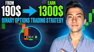 From 190$ →  Earn 1300$ | CRAZY BINARY OPTIONS TRADING STRATEGY | Pocketoption Trading | trader
