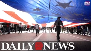 Veterans Day Parade 2016 in NYC