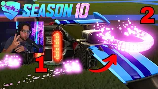 2 REWARDS FOR ONE SEASON!? Rocket League Season 10 Ranked Rewards REVEALED