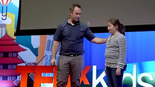 Rewriting Your Negative Self Talk Script | Dan and Eisley Brandt | TEDxKids@ElCajon