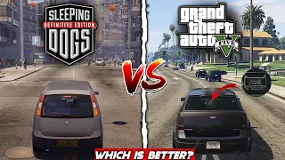 Is Sleeping Dogs really Better than GTA 5? | Ultimate Comparison