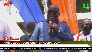 Prez. Akufo-Addo tours Greater Accra today