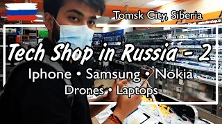 Tech & Electronics Shop in Russia, Part 2 | Tomsk City, Siberia | Student Life | Travelingbc