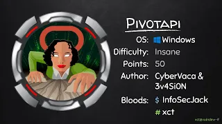 Active Directory, Reverse Engineering & Unintended Solutions - Pivotapi @ HackTheBox