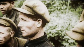 Хроника Второй Мировой войны в цвете.  Часть 8.  Советское наступление