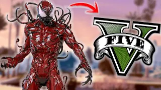 ¡SOMOS CARNAGE EN GTA 5! GTA 5 MODS - IVANSPIDEY