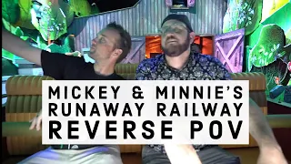 REVERSE POV Mickey & Minnie's Runaway Railway | Disney's Hollywood Studios | Disney World