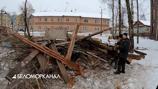 Бичи разобрали дом 📹 TV29.RU (Северодвинск)
