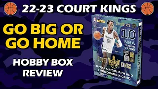 2022-23 Court Kings Basketball Panini Hobby Box Review