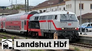 Landshut Hauptbahnhof: Güterverkehr, Personenverkehr + Überraschung