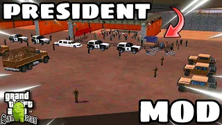 President MOD For GTA San Andreas Android || New Cleo || New MOD || Ron GamerX