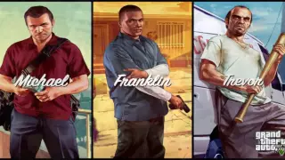 GTA V: Michael, Franklin e Trevor na Vida Real! (Real Life)