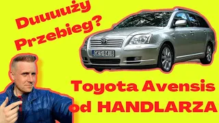 Kupiłem na handel Toyota #Avensis t25 z "dużym" przebiegiem. Fajne auto na lata, czy już grat?