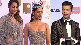 Sonakshi Sinha, Manushi Chillar, Karan Johar Attends Red Carpet Of Filmfare Glamour & Style Awards