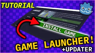 Create a GAME LAUNCHER + UPDATER under 100 Lines | Tutorial | Godot