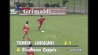 TURRIS-LODIGIANI 2-1 SERIE C1 GIRONE B 7 GENNAIO 1996