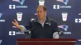 Pats coach Bill Belichick talks Spygate with regard to Deflategate