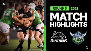 Panthers v Raiders Match Highlights | Round 5, 2021 | Telstra Premiership | NRL