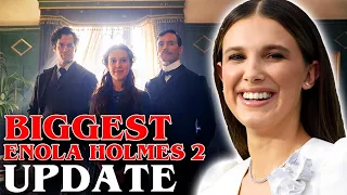 Millie Bobby Brown & Henry Cavill Reunites In Enola Holmes 2