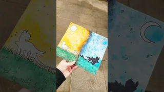 Watercolor: Day🌅 & Night✨