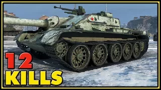 T-34-2G FT - 12 Kills - 1 VS 6 - World of Tanks Gameplay