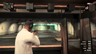 GTAV Shooting Range All Gold Challenges Shotgun How to