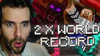 🔪JE SUIS CHOQUÉ de son double WORLD RECORD au SPEEDRUN MINECRAFT 1.16 DE SUITE (DU JAMAIS VU)