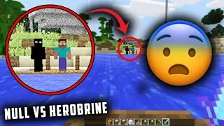 Herobrine & Null are following me in Minecraft... (Finding Herobrine in Minecraft)