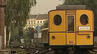 Kellerbahn im Wandel der Zeit - die Berliner U-Bahn