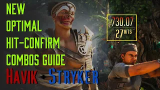 Mortal Kombat 1 Havik Stryker NEW Combos Guide (73% Damage)