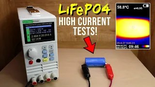 AliExpress LiitoKala Lithium Iron Phosphate (LiFePO4) 32700 Cells HIGH CURRENT Tests!