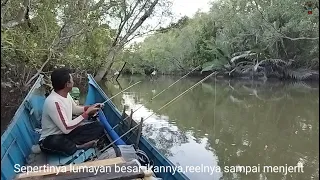 Fishing in a haunted river, Reel was made to scream