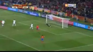 هدف اسبانيا في هندوراس - الهدف الاول - كاس العالم 2010.wmv.flv